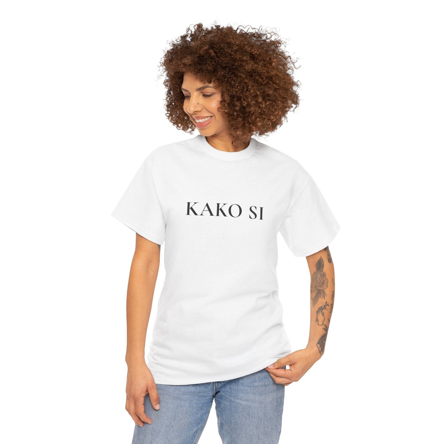 Kako Si Tshirt, How are you? Macedonian Cyrillic Language Tee, Embrace your heritage, Unisex Tees